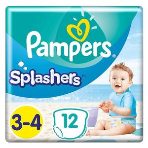 Entrega Rápida de Pañales de Natación Super Absorbentes Pampers Splashers en Stock para Niños Pequeños y Bebés, Perfectos para la Piscina - Product Image 3