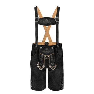 Bavarian Lederhosen Trending Elegantes pantalones de cuero de color personalizado diseñados para la comodidad y el estilo Made By Sky High International - Product Image 1