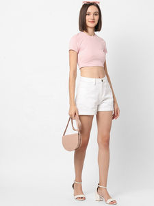 Shorts pour femmes personnalisé OEM ODM en détresse gland chaud dames shorts pour femmes Denim pantalon Jean Shorts 2025 Logo personnalisé - Product Image 5