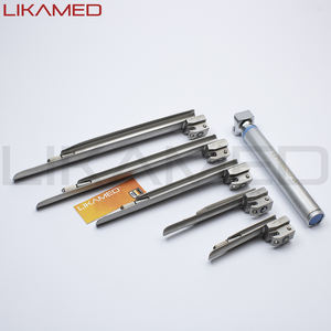 LIKAMED MILLER Calidad alemana Fibra óptica Hoja de laringoscopio reutilizable 5 cuchillas Diseño Batería eléctrica Mango Inoxidable - Product Image 4