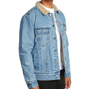 Dernier style – Veste en jean en toile pour homme avec logo frontal – Hiver – 100 % coton – Écologique – Séchage rapide – Respirante – Décontractée – Service OEM de haute qualité - Product Image 4