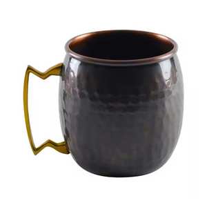 High Demand Quality Minimalist Pure Copper Moscow Mule <b>Cups</b> Lead-Free Business Gifts Bulk <b>Ceramic</b> Tumbler - Product Image 3