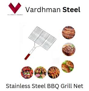 Premium Quality Wholesale Stainless Steel Barbecue Grill Net, Grill More, Scrub Less, Grill <b>Mesh</b>, Barbecue Net Grilling <b>Mesh</b> Mat - Product Image 4