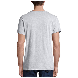 T-Shirt blanc en coton épais pour hommes, Logo personnalisé imprimé graphique t-shirts vêtements pour hommes - Product Image 5
