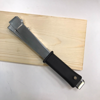 JY580 Agrafeuse à marteau industrielle légère pour bricolage, chromée argent + noir, chargement arrière, garantie 1 an, outils à main faciles à utiliser, OEM ODM