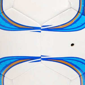 Nuevo equipo deportes partido entrenamiento Pu balón de fútbol profesional tamaño personalizado logotipo personalizado ecológico duradero barato rayas coloridas - Product Image 3