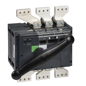 Sezionatore Semplice per Schneider Electric INV2500 2500A, Design Compatto Nero Standard con Interruzione Visibile - Product Image 1