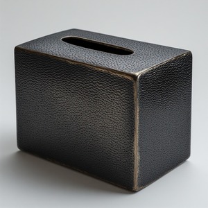 Caja de pañuelos metálica multifuncional de estilo moderno y sencillo con construcción duradera y detalles refinados y suaves. - Product Image 4