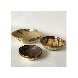 Handmade Handcrafted Ox Buffalo Horn <b>Bowl</b> Food <b>Serving</b> <b>Bowl</b> New Design For <b>Salad</b> <b>Serving</b> Horn <b>Bowl</b> Handmade Polished Round Shape - Product Image 1