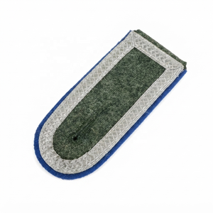 Épaulettes d'uniforme d'officier de service brodées de qualité supérieure, gris champêtre, 2026 - Product Image 4