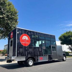 Multifunction Drivable Trailers Fully Equipped Mobile Fast Food Trucks Mobile Food Truck With Full Kitchen Equipments - Product Image 2