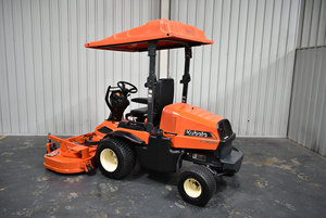 Cortadora de césped industrial a gasolina F3690 con descarga trasera, motor de 2 tiempos de 125 cc y capacidad de caja de recogida de 100 L - Product Image 2