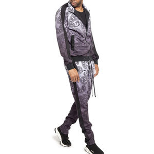 Custom Designed Lightweight Men's Training Tracksuit Set Premium Quality Autumn Casual Breathable Sports Sublimation <b>Tights</b> - Product Image 3