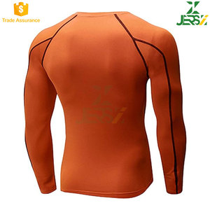 เสื้อรัดรูปป้องกัน UV ของผู้ชาย-แห้งเร็วเป็นมิตรกับสิ่งแวดล้อมระบายอากาศปรับสีและโลโก้ได้สำหรับยิมและกีฬา - Product Image 2