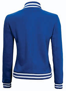 Haute qualité femmes hiver automne culture Letterman Varsity veste manches longues en cuir véritable Bomber manteau Satin tissu coton - Product Image 3