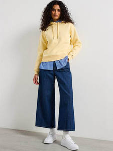 Unique Design Latest <b>Yellow</b> Women's Classic Drawstring Hoodie Top Selling Anti-Wrinkle And Breathable Blank <b>Hoodies</b> For Women - Product Image 5