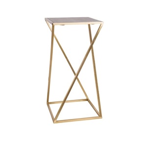 Soporte de Metal superior de vidrio de alta calidad, mesa central para sala de estar, mesa decorativa de estilo moderno, muebles caseros, mesa de centro - Product Image 4
