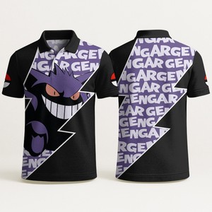 เสื้อโปโลเกนการ์, เสื้อโปโลลายกราฟิกสำหรับทุกเพศ, เสื้อโปโลลายอะโลฮาสุดน่ารัก, เสื้อชายหาดฤดูร้อนสุดฮา, เสื้อโปโลวินเทจสำหรับวันหยุด - Product Image 4