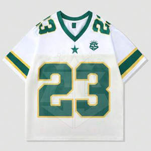 Camisetas de fútbol americano de alta calidad al por mayor, camisetas de fútbol americano transpirables de secado rápido - Product Image 1