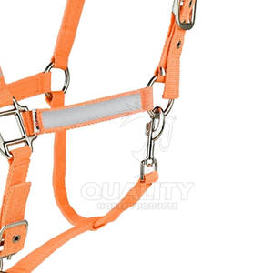 Cabestro de caballo de nailon con logotipo personalizado para entrenamiento y aseo disponible a granel al por mayor - Product Image 6