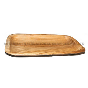 Vaisselle jetable Feuille Plats Assiettes Écologique Biodégradable Dîner Assiette Accepter Forme Personnalisée 100% Compostable - Product Image 5