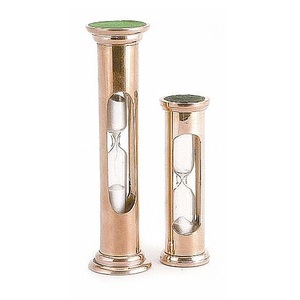High Quality Nautical Brass Table Item Unique Maritime Design Hourglass <b>Sand</b> Timer Compass Good Quality Promotional Metal Item - Product Image 2