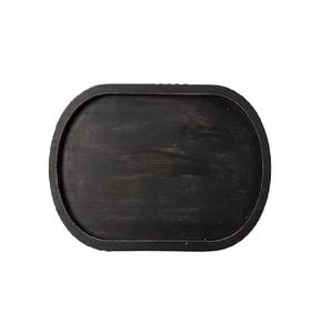 Top Tendance Plus Grande Qualité Plateau De Service En Bois pour Café Thé Fruits Alimentaire Dessert Moderne Forme Ronde Forme Carrée - Product Image 4