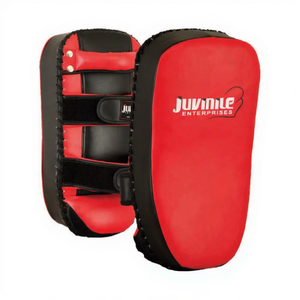 High Quality Customized Boxing MMA Muay Thai Karate Training Target Focus <b>Punch</b> Pad PU <b>Leather</b> Curved Thai Pad - Product Image 1