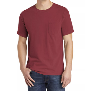 High Quality Custom Printed Embroidered Logo Men's Summer <b>Tshirt</b> Comfortable Breathable 100% Cotton Top Selling Casual Style - Product Image 4