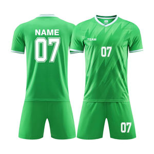 Maillot de football personnalisable en gros, tissu tricoté de haute qualité du Bangladesh, doux, confortable, vêtements de sport décontractés, nom personnalisé - Product Image 3