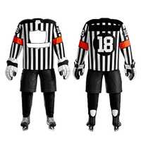 2026 Sport-Team Maßgefertigtes Logo Wärmeübertragungsdruck Vorderseite Eishockey-Trikot / Shorts Eishockey-Uniformen 100% Polyester