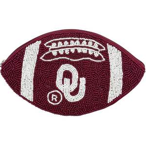 Personnalisation de la broderie artisanale Tennis Seed perlé Mini sac à fermeture éclair Déclaration Premium Trendy Fancy Style par Hiba Enterprises - Product Image 4