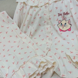 <span class=keywords><strong>Pigiama</strong></span> Personalizzato con Stampa <span class=keywords><strong>Gatto</strong></span> Cartoon per Donne e Ragazze, Maglia a Maniche Lunghe con Pantaloni, Abbigliamento da Notte, Set <span class=keywords><strong>Pigiama</strong></span> 2 Pezzi - Product Image 2