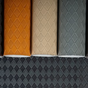 Alfombrillas enrollables impermeables de PVC de cuero más vendidas utilizadas como accesorios de Interior de coche con estilo de diamante de KATA Vietnam - Product Image 2