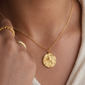 Aries Zodiac Diamond <b>Necklace</b> - Product Image 2