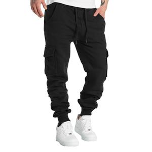Pantalones Deportivos para Hombre, Corte Regular, Cintura Alta, Cordón Ajustable, Estilo Urbano, Multibolsillos, 2026 - Product Image 3
