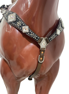 Cabecera de caballo occidental de cuero ligero para caballete de equitación con 100% cuero de vaca argentino genuino Real - Product Image 5