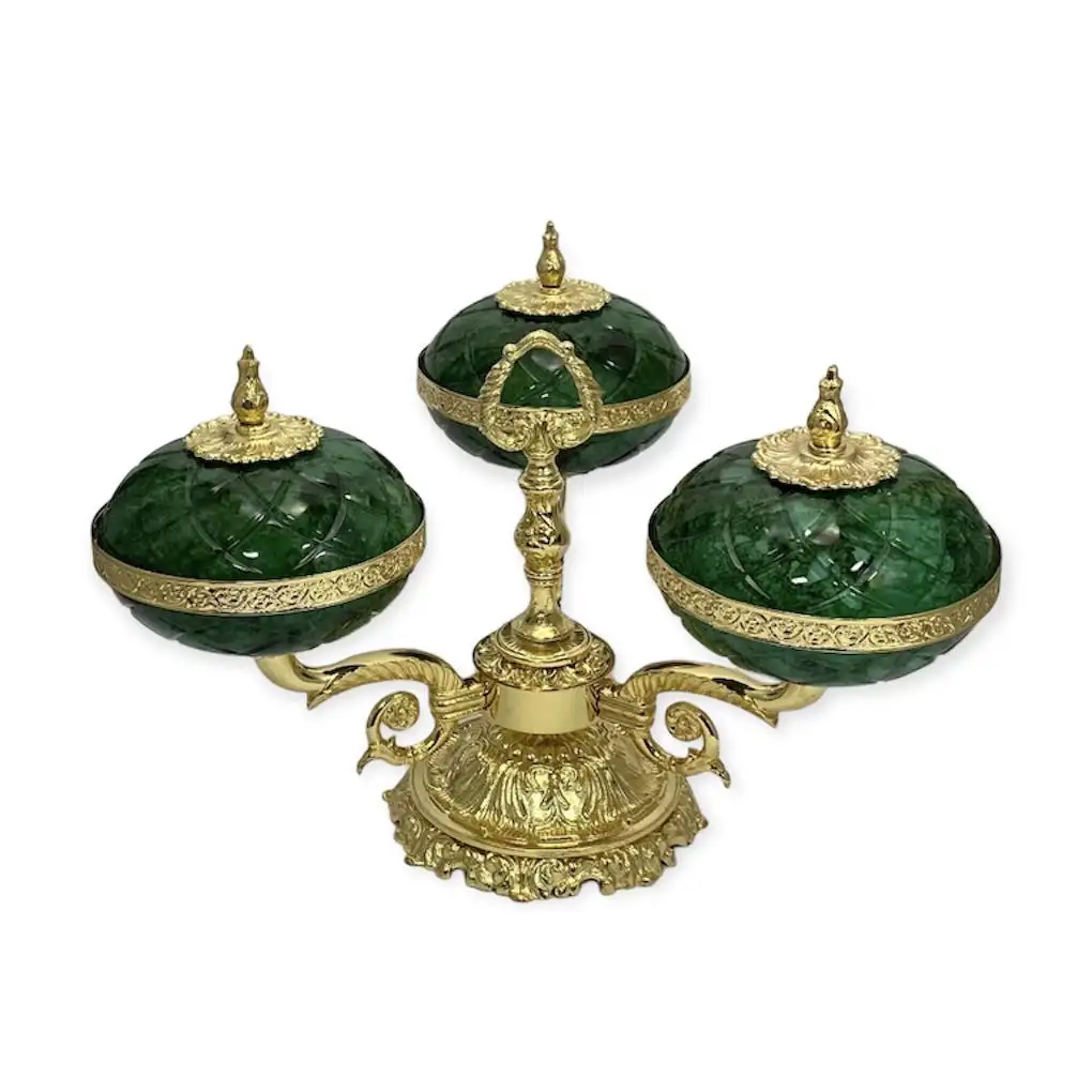Kristall vase Innendekoration Wohn accessoires Dekor Kunst handwerk Ornamente Gold Moderne nordische Luxus geschenke Handmade Box Style