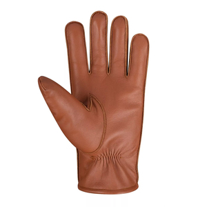 Guantes de cuero hechos de material de alta calidad en varios colores Guantes de cuero teñidos lisos de tendencia superior - Product Image 2