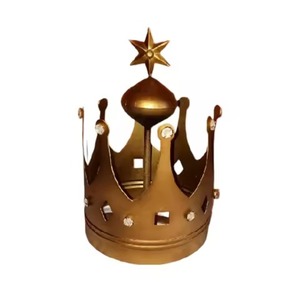 Centro de Mesa Navideño Moderno de Metal, Decoración Festiva Hecha a Mano, Regalo para Fiestas - Product Image 6