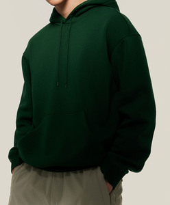 Streetwear Pull en coton épais à épaules tombantes Sweats à capuche unis de qualité supérieure sur mesure - Product Image 6