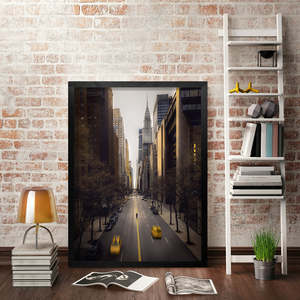 Handmade 60 X 80 cm Black Wood Finish Picture <b>Frame</b> Pine Wood Hanging <b>Poster</b> <b>Frame</b> for Displaying Photos - Product Image 6
