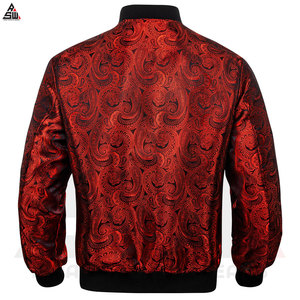 Blouson bomber matelassé en toile chaude avec logo personnalisable par sublimation, haute qualité, unisexe, hiver - Product Image 3