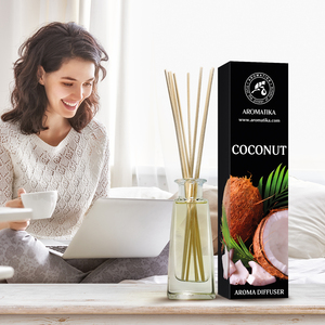 Difusor de Aromas Aromatika Coconut de 100 ml con Aroma Tropical Exótico y Fragancia Duradera para Habitaciones - Product Image 5