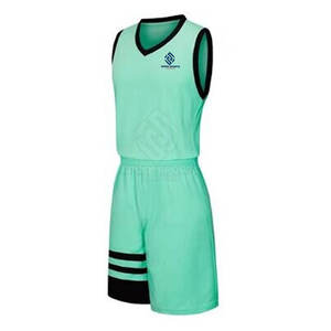 Conjunto de uniforme de baloncesto sublimado, uniforme de baloncesto duradero y transpirable para deportes de equipo - Product Image 1
