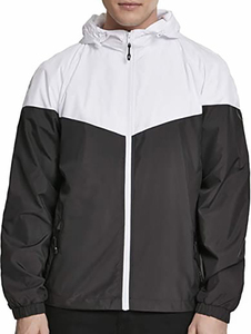 แจ็กเก็ตกันน้ำสำหรับผู้ชายแจ็คเก็ตมีฮู้ดแนวลำลองน้ำหนักเบากันน้ำ - Product Image 6