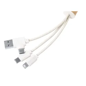 Portachiavi Ecologico Paplen con Cavo USB per Gadget Promozionali - Product Image 2