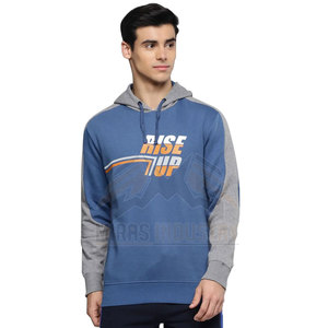 เสื้อฮู้ดสวมหัวผ้าฝ้ายดีไซน์เนอร์สำหรับผู้ชายเข้ารูปน้ำหนักเบาแห้งเร็วเสื้อผ้ายาวสีพื้นย้อมสีทึบ3XL XL - Product Image 1