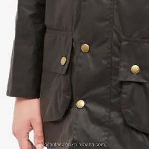 แจ็คเก็ตผ้าฝ้ายกลางแจ้งความยาวปกติ - Product Image 6