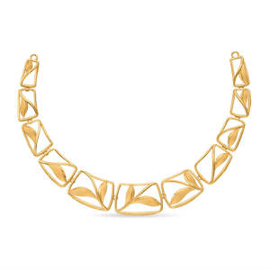 Charulata Filigree Gold <b>Bridal</b> Necklace <b>Set</b> for Women Classic Party & Wedding <b>Jewelry</b> - Product Image 6